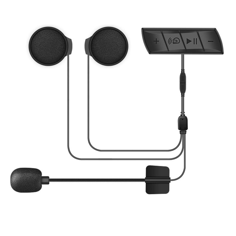 Audífonos bluetooth manos libres radio FM para casco de moto M7-1