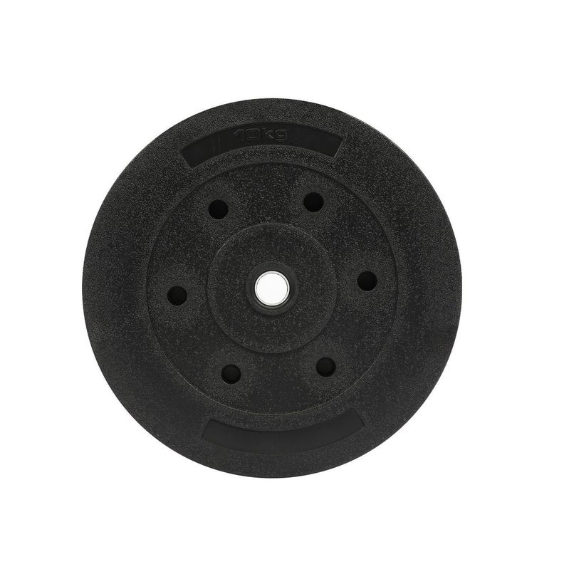 Disco de Cemento 10 Kg para Barra PVC Negro-0