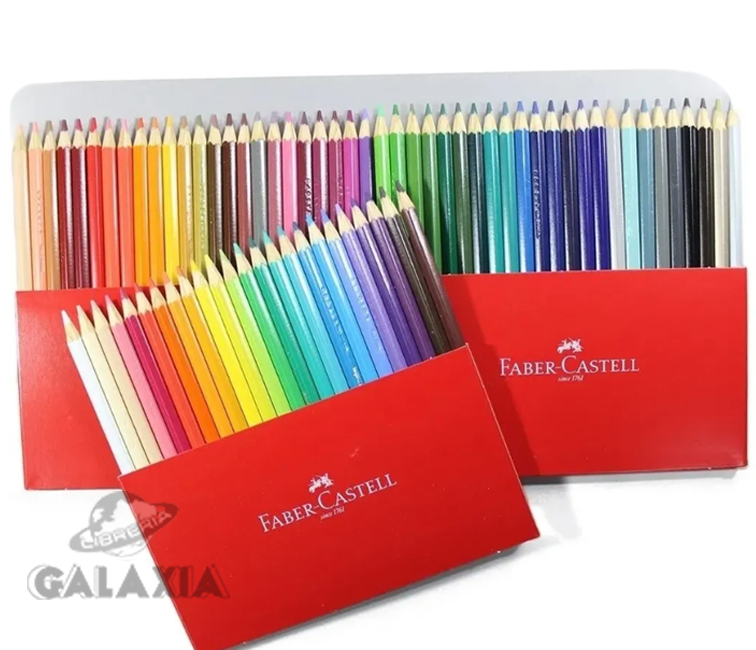 72 Lápices Faber Castell Hexagonales Eco-lápices Estuche-1