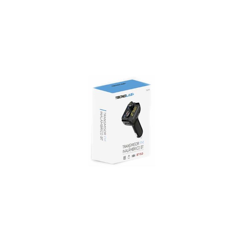 Transmisor Fm Bluetooth 5.0 Auto Con Botón Bass - PuntoStore-2