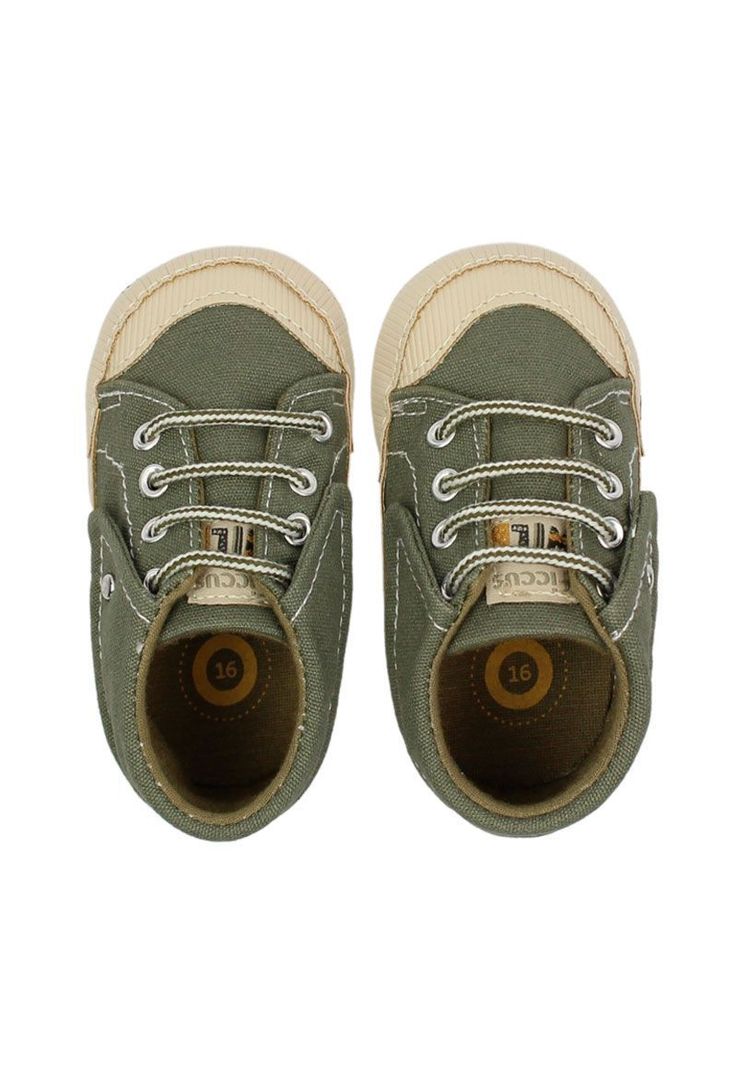 Zapatilla caña cordón bebé soft niño 816-2