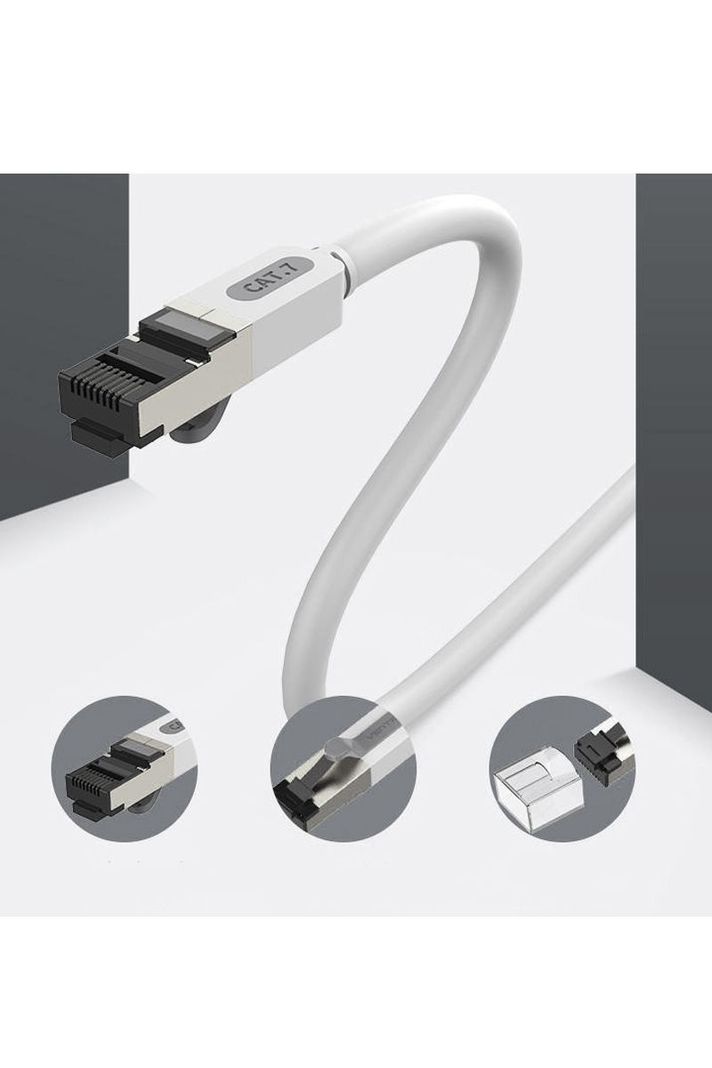 Cable de red cat 7 de 1.5 metros 26AWG Vention-2