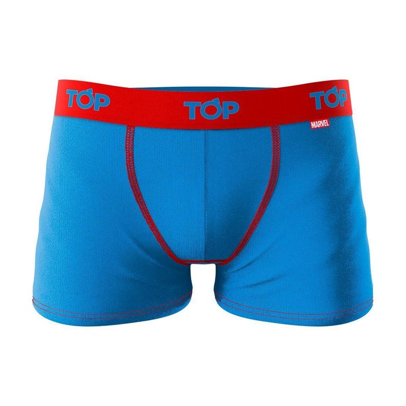 Boxer Niño Algodón Marvel Pack 4 C2 Capitán América Top-1
