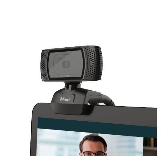 Camara Webcam Hd Trust Trino  Microfono Integrado-3