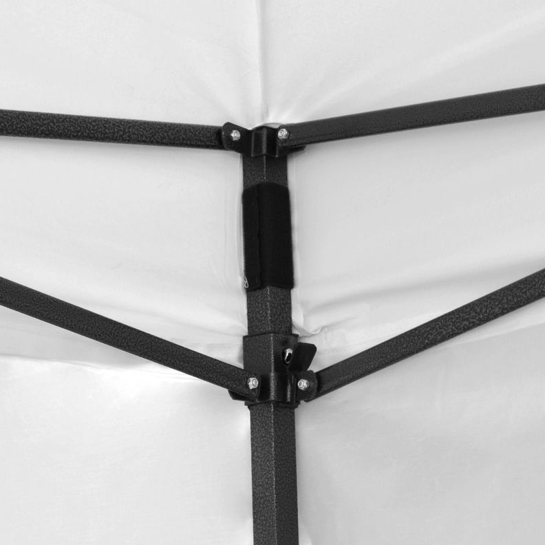Toldo Plegable 3x6 Impermeable Araña Paredes Lateral Blanco-3