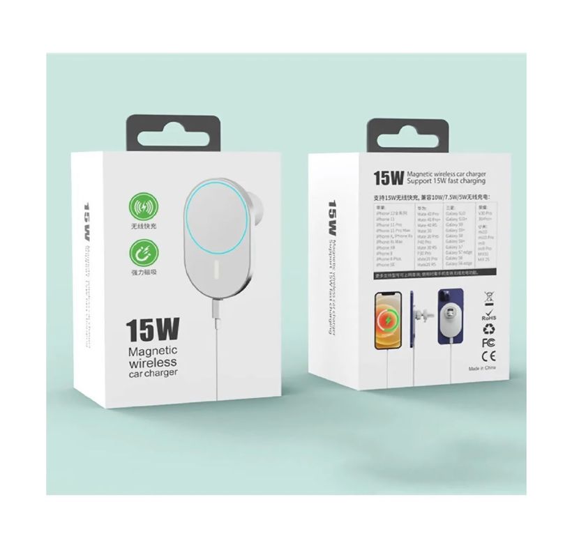 Cargador de inalámbrico compatible con Magsafe Carga Rapida 15W-2