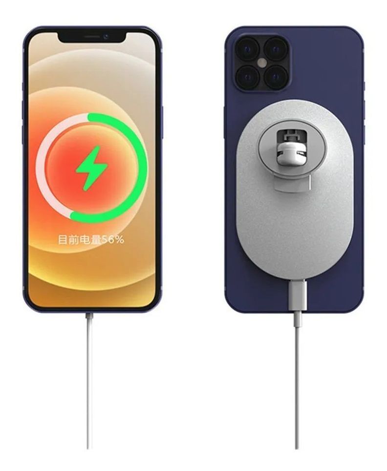 Cargador de inalámbrico compatible con Magsafe Carga Rapida 15W-3