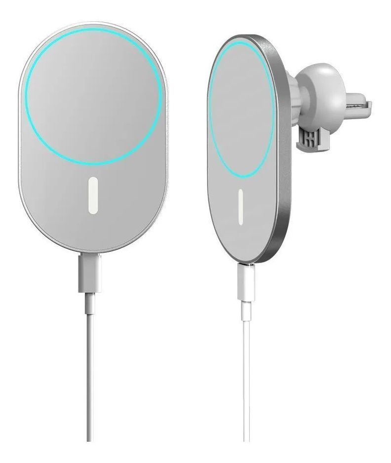 Cargador de inalámbrico compatible con Magsafe Carga Rapida 15W-1