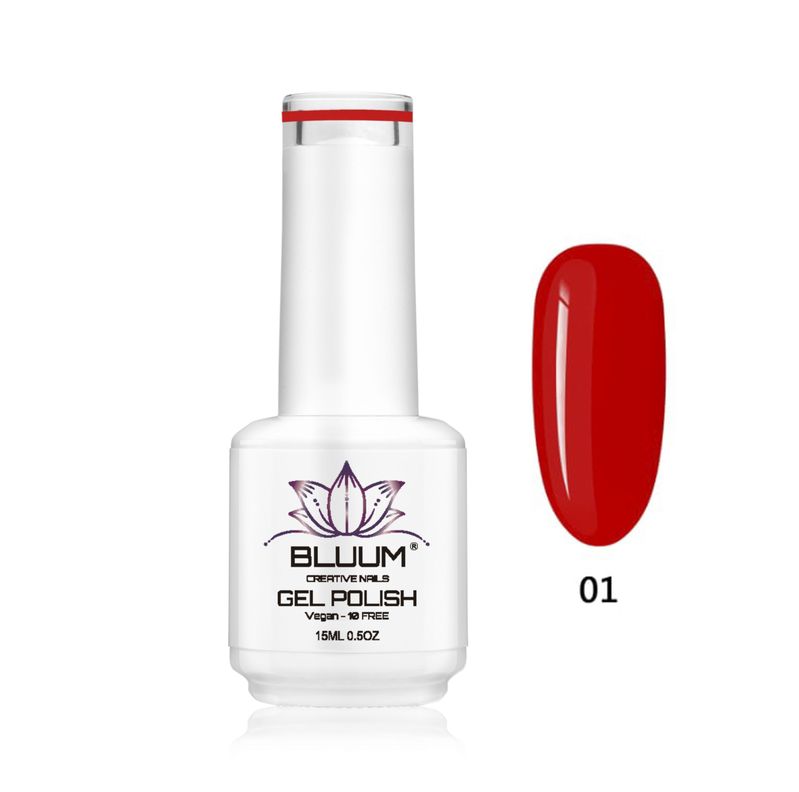 Esmalte Permanente Classic Red 01 15 ml-0
