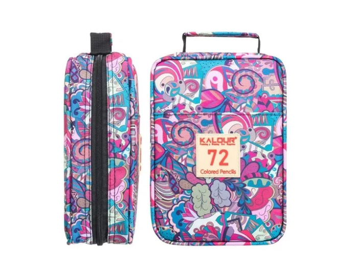 Juego De 72 Lapices De Colores Acuarela 4 Capas Estuche  -4