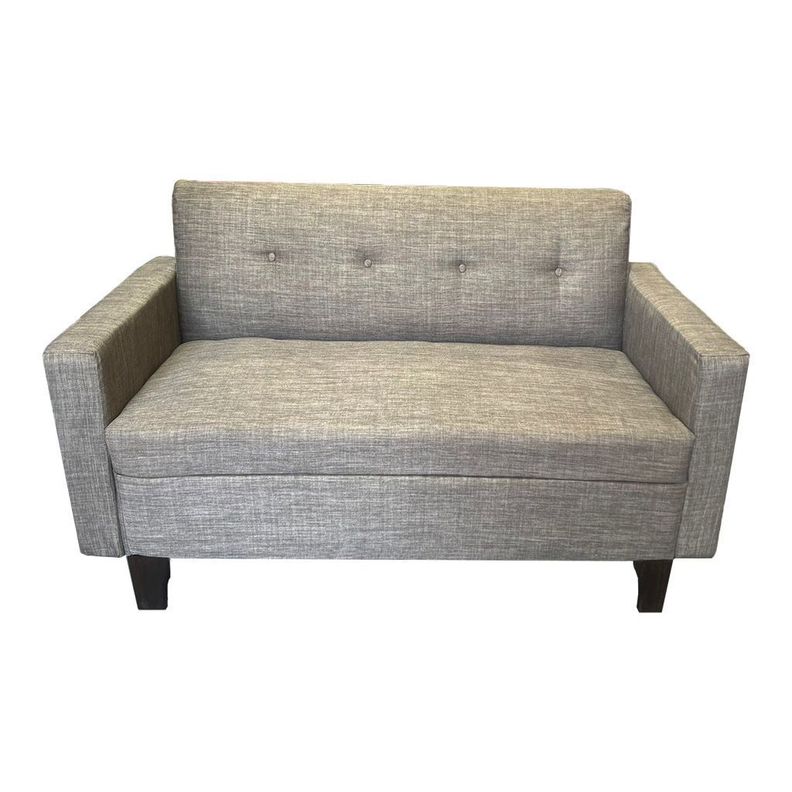Sofa 3 Cuerpos Alonso Lino Gris Pmetal-2