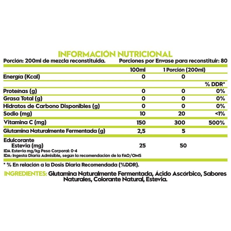 Proteina Whey Deliciosa 2.3 lb Chirimoya alegre + Glutamina 432g 80Sv-2