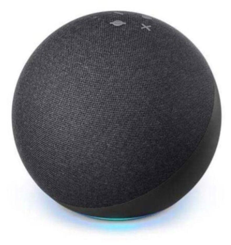 Pack Amazon Echo Dot 4th asistente virtual Alexa Negro  Ampolleta-3