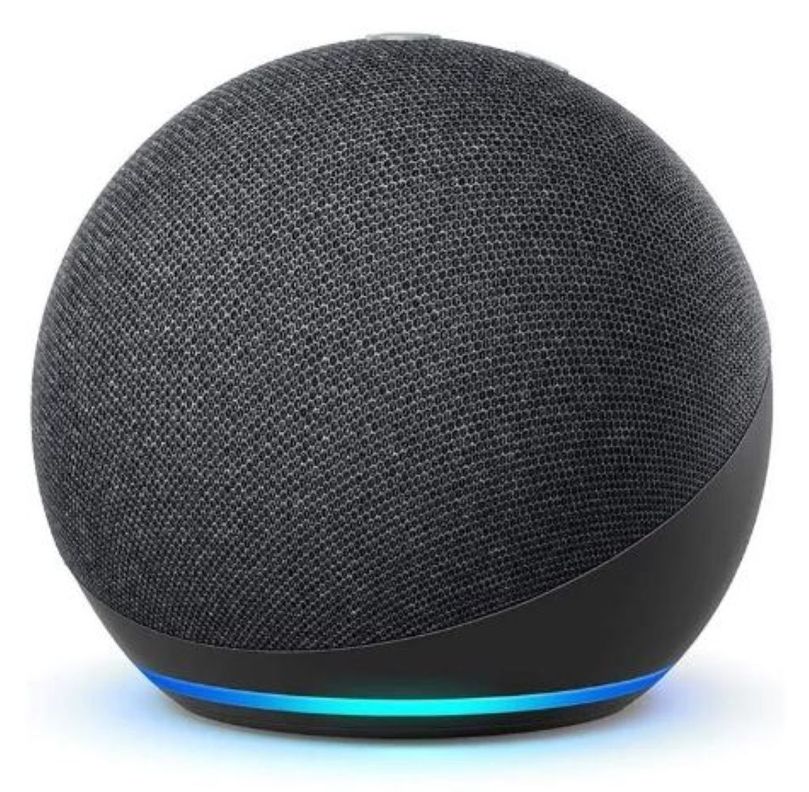 Pack Amazon Echo Dot 4th asistente virtual Alexa Negro  Ampolleta-4