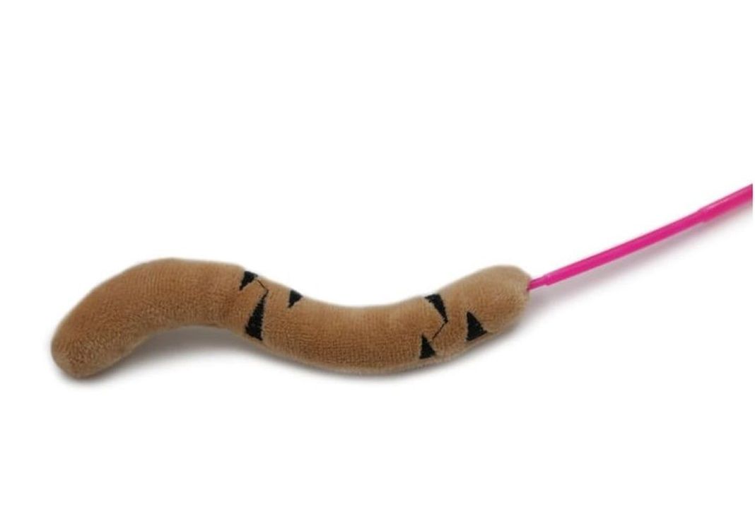 Juguete Para Gatos Varilla Mini Tigre 40cm Hey!-1