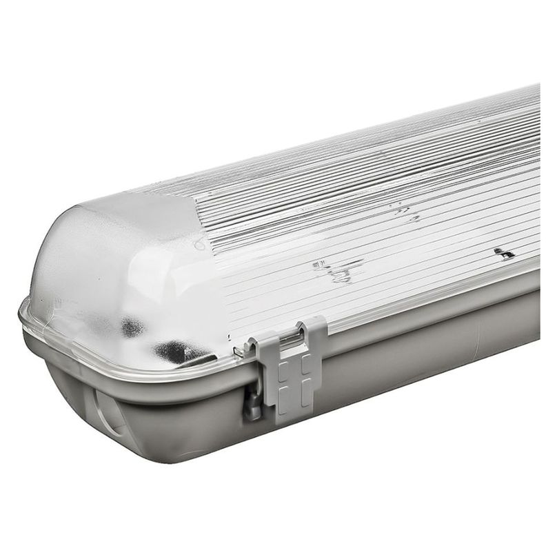 Equipo Estanco Hermético LED Integrado 2*18W T8 120cm-1