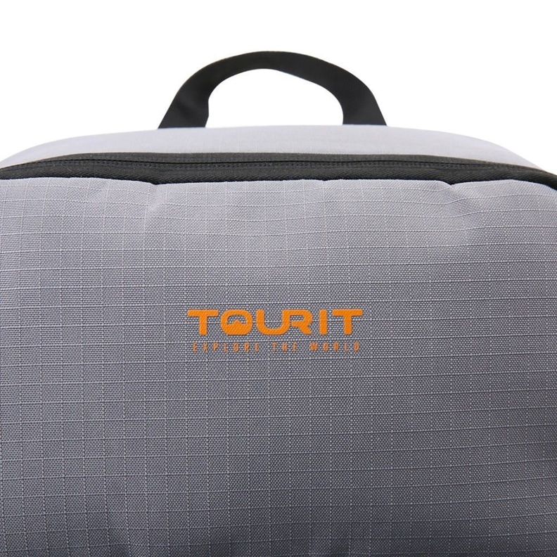 TOURIT Mochila térmica doble cubierta 28L - Gris-7