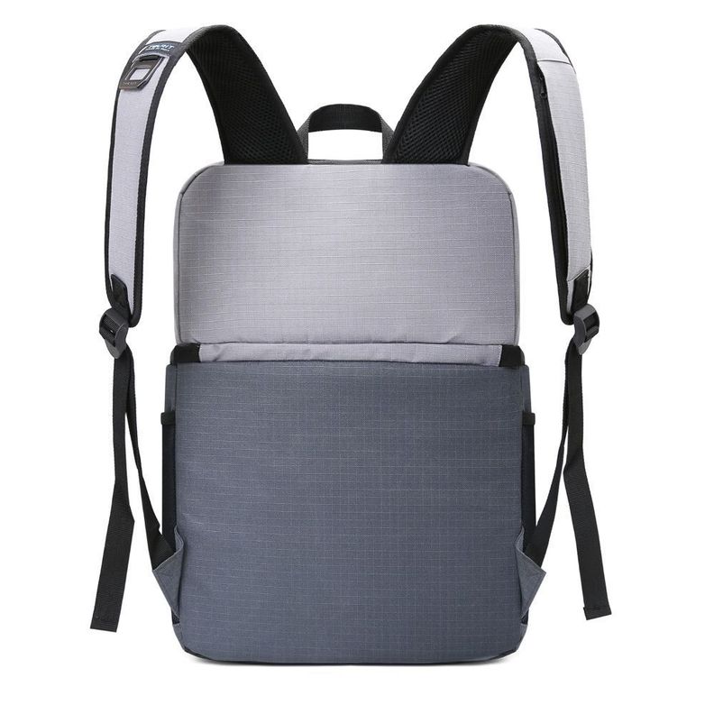 TOURIT Mochila térmica doble cubierta 28L - Gris-1