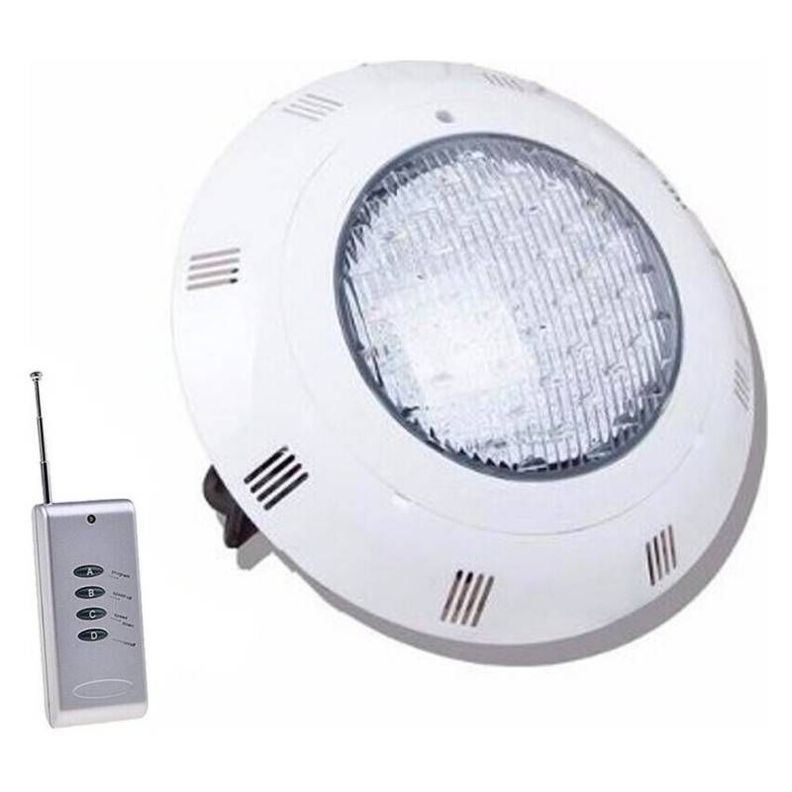 Foco LED Piscina RGB Con Control Remoto Gris 15W/12V-0