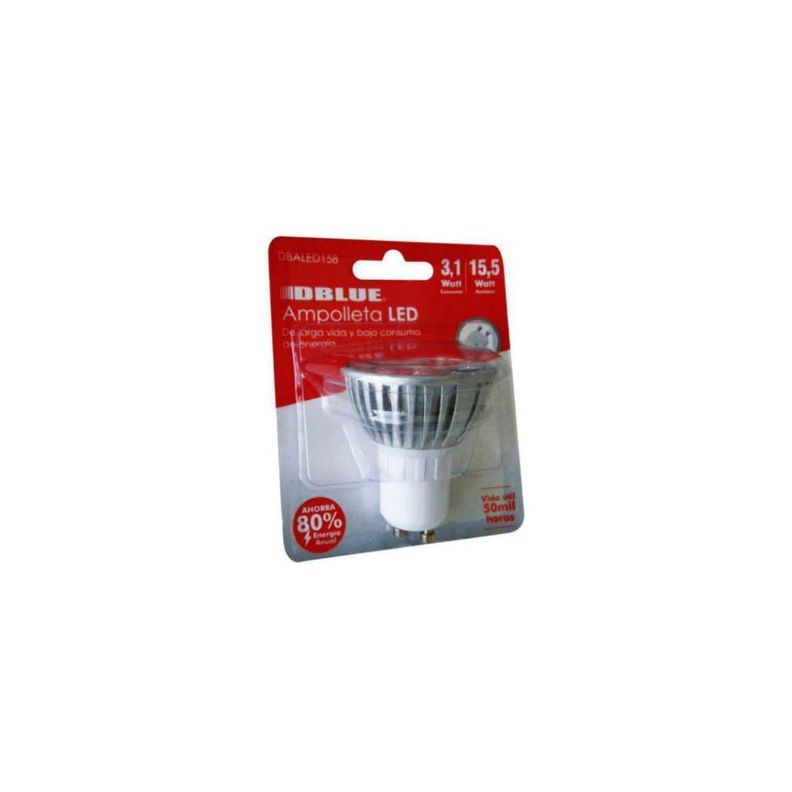 Ampolleta Led 3,1w Conector Gu10 - PuntoStore-2