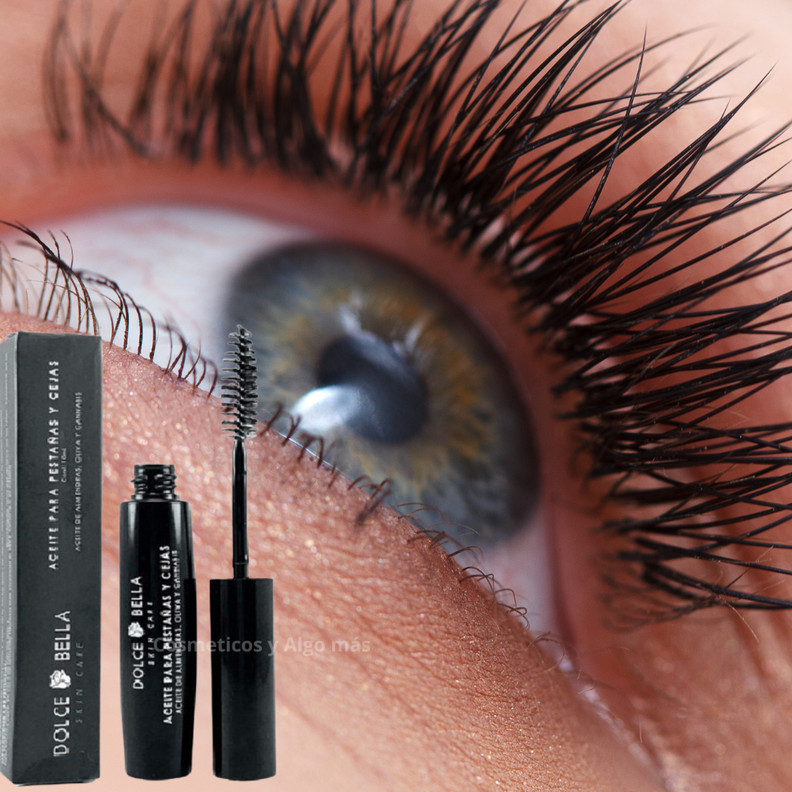 Aceite Para Cejas Y Pestañas Con oliva y Almendras-1