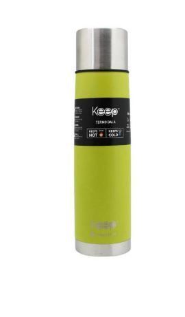 TERMO BALA 0.5L RUBBER KEEP verde