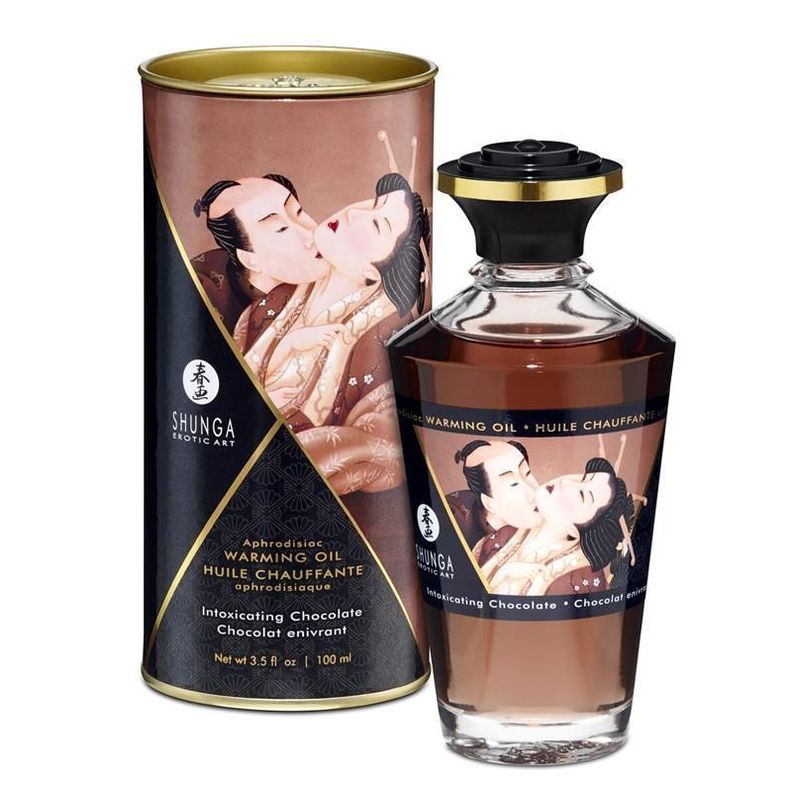 Aceite Afrodisiaco Comestible Chocolate Shunga-0