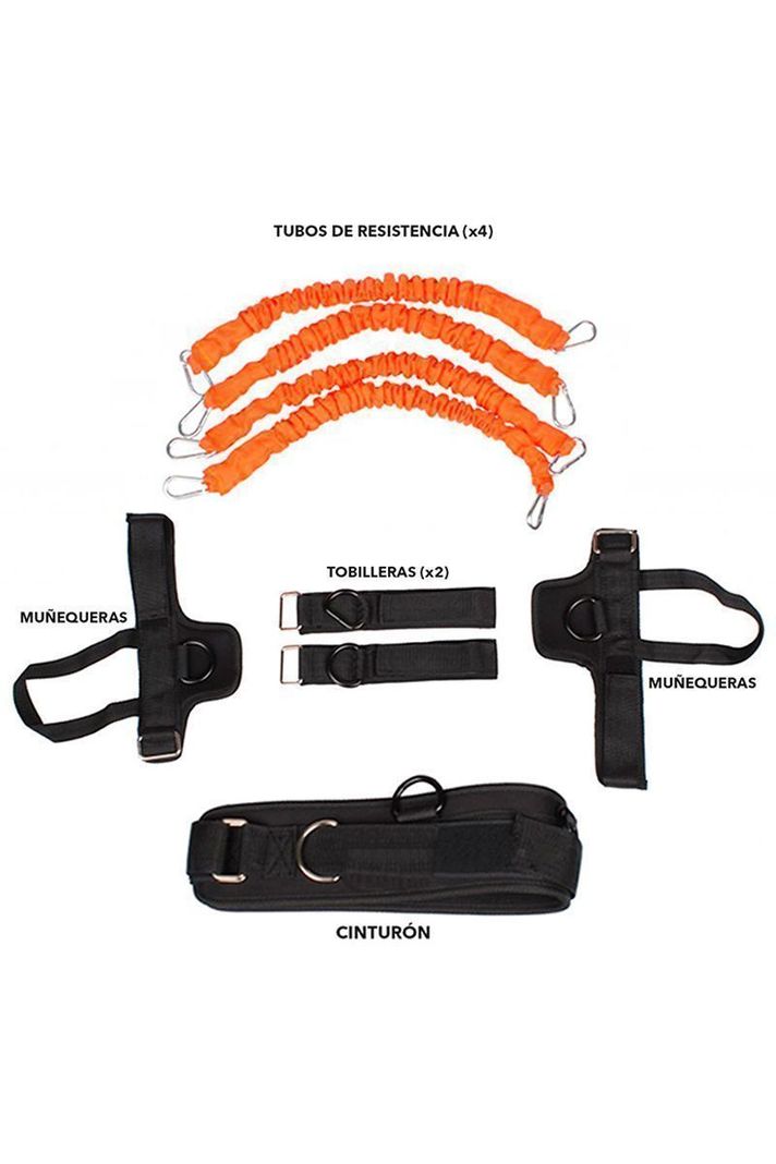 Kit de Entrenamiento Resistencia Naranjo-2