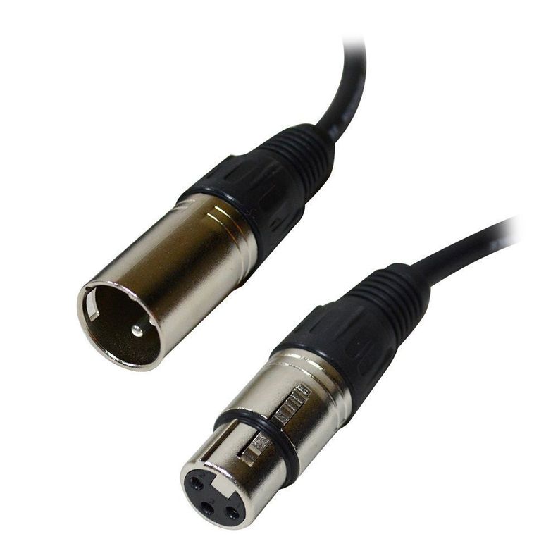 CABLE MICROFONO BALANCEADO XLR M-XLR H (3MTS) -1