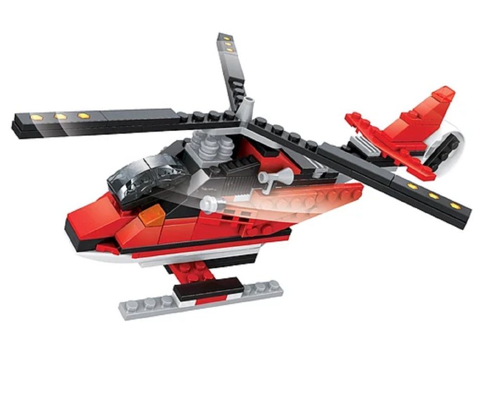 BRICTEK AIRPORT HELICOPTER 3 IN 1 21520 265PCS-2