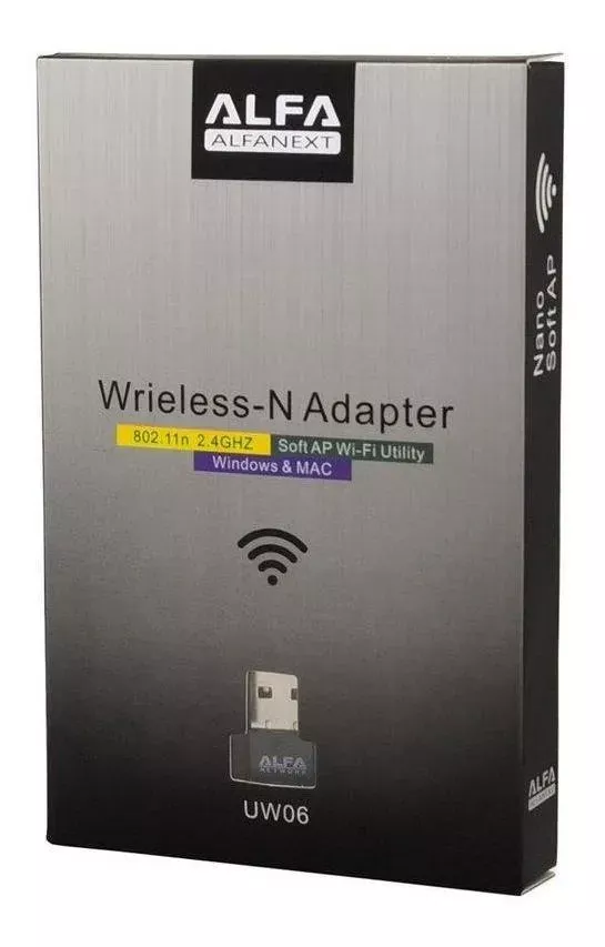 Adaptador Wifi Usb Alfa Para Internet Inalámbrico-1