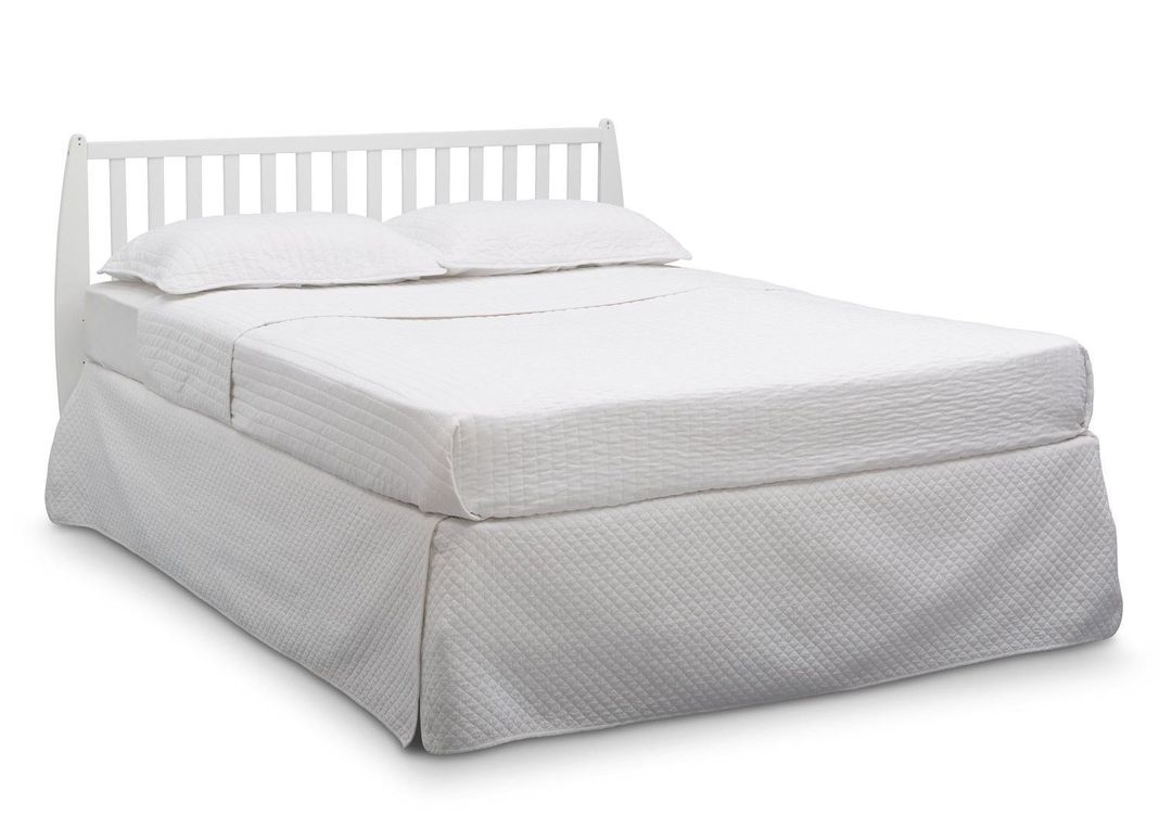 Cuna de madera 4 en 1 taylor Blanca-2