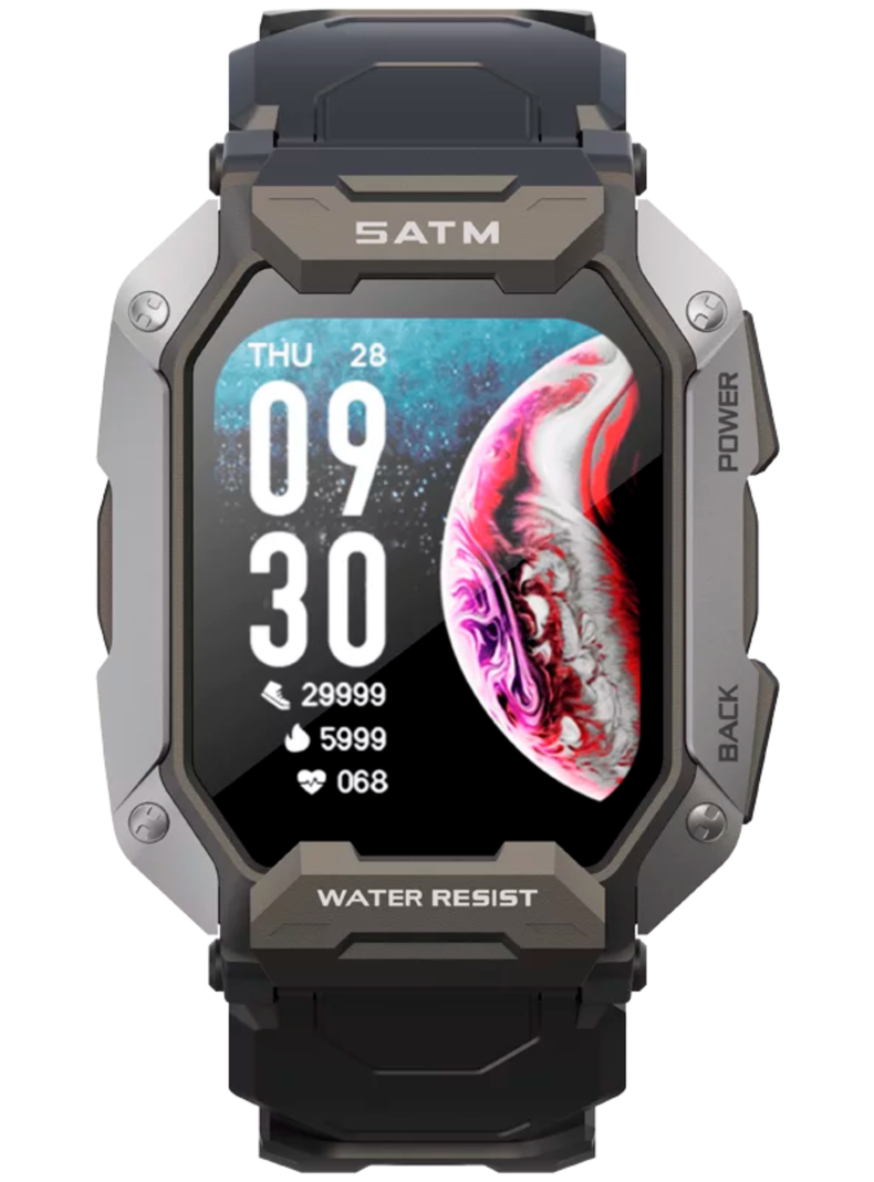 Reloj Smartwatch KEI ARMOR 2 Negro-0