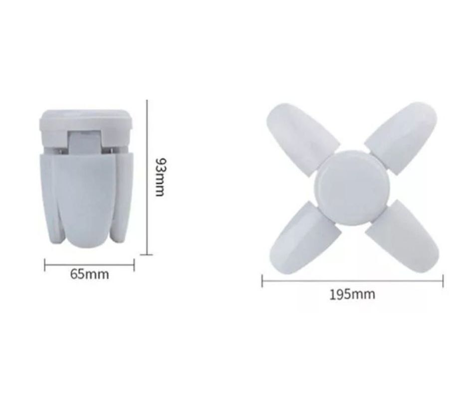 Ampolleta  Led 4 Aspas Mini 28W-1