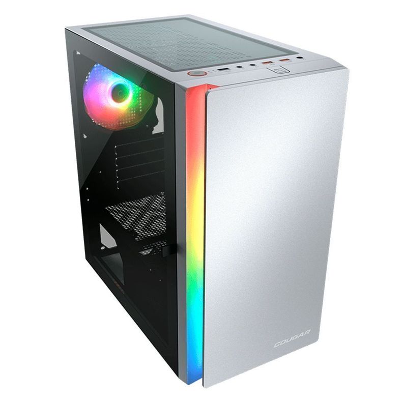Gabinete Gamer Cougar Purity RGB White -1