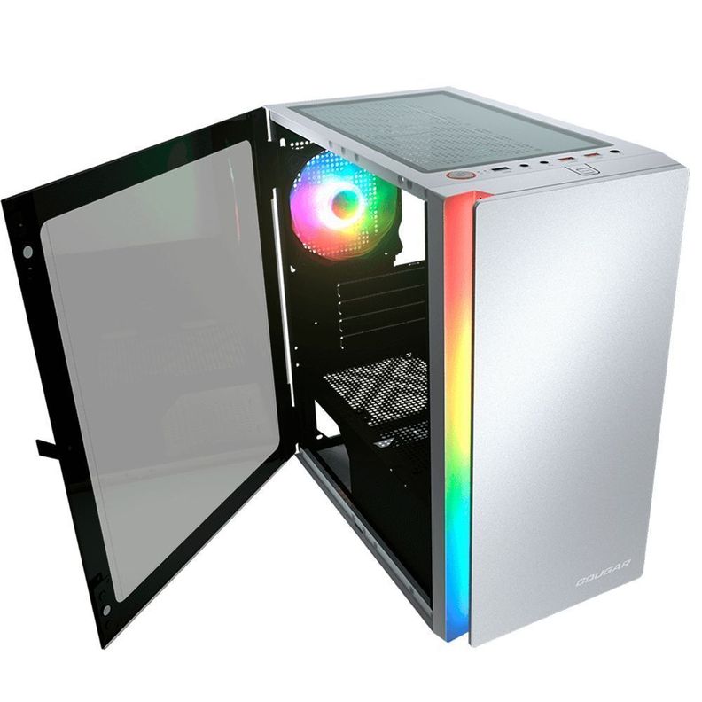 Gabinete Gamer Cougar Purity RGB White -2