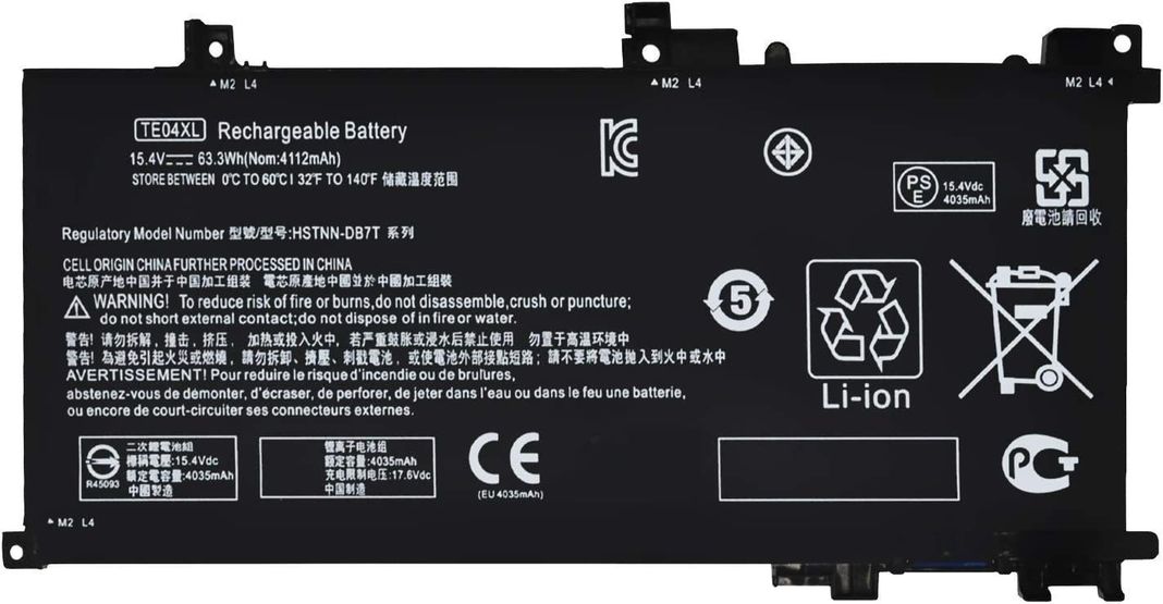 Bateria Para HP 15-AX200 OMEN TE04XL HSTNN-UB7A ALT-0