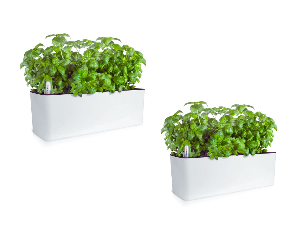 Dos maceteros autorregante rectangular 40cm blanc-0