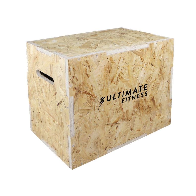 Cajón Pliométrico Salto - 40x50x60 cm Jump Box-0