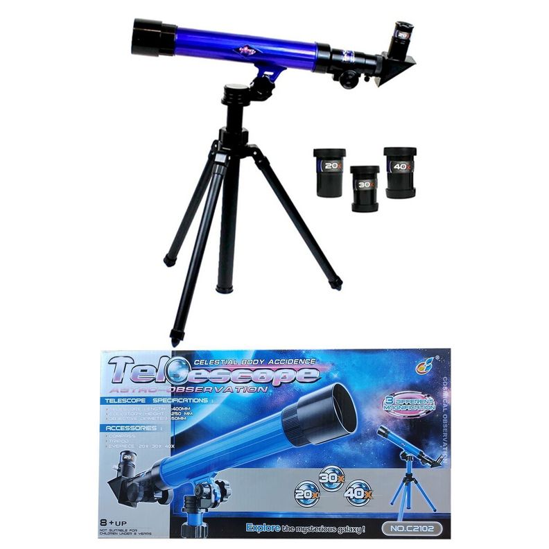 Telescopio Astronómico Para Niños 40x 30x 20x-2