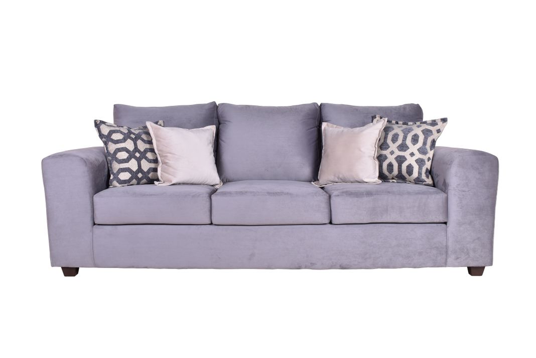 Sofa Kenia 3c Felpa Gris-1