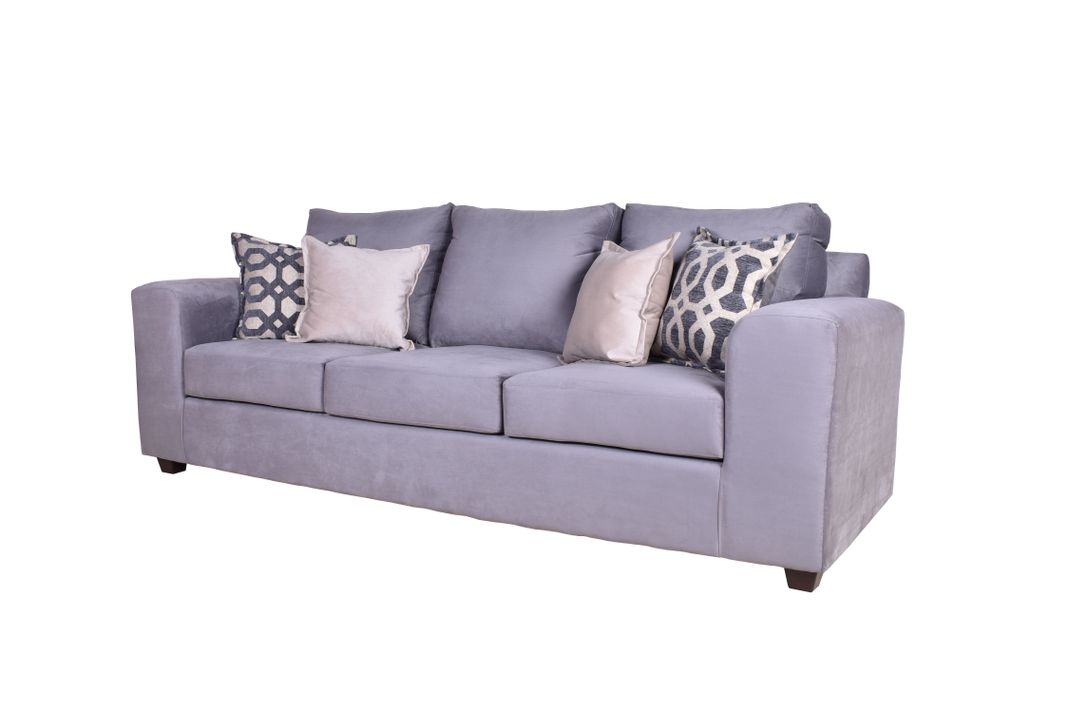 Sofa Kenia 3c Felpa Gris-0