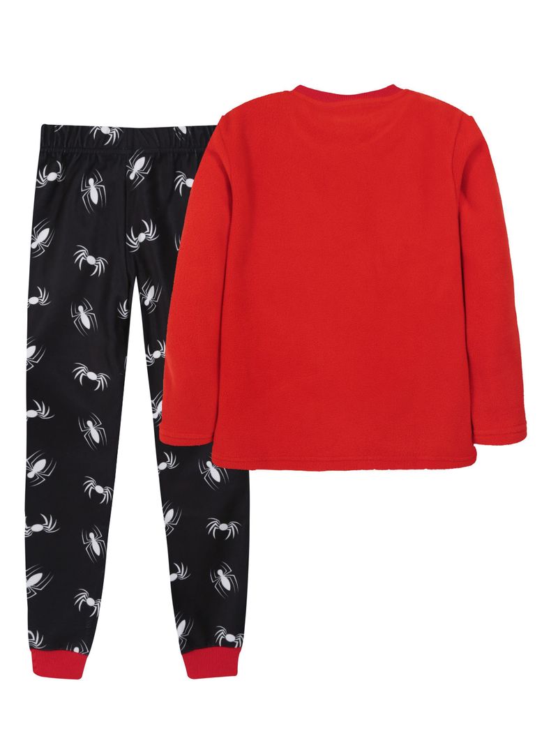 Pijama Niño Spiderman Silueta serio Rojo Marvel-1