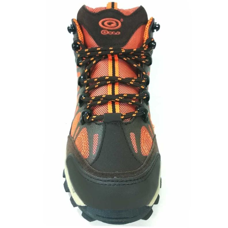ZAPATILLA OUTDOOR GOLF EXPLORER GRIS/NARANJA-3