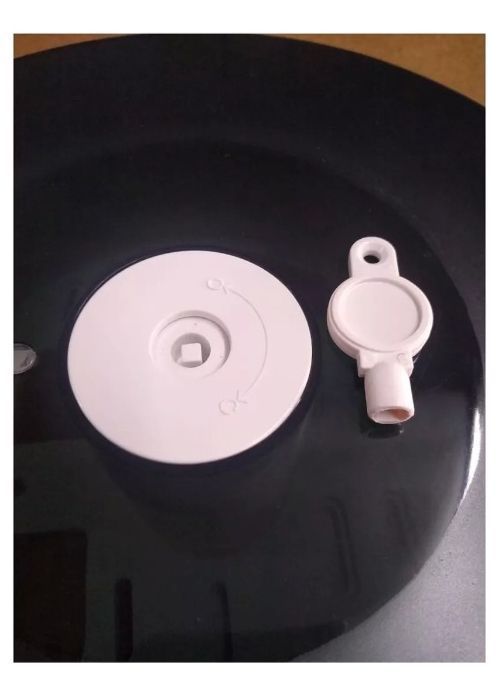 Dispensador De Papel Higiénico Acrílico Con Llave-2