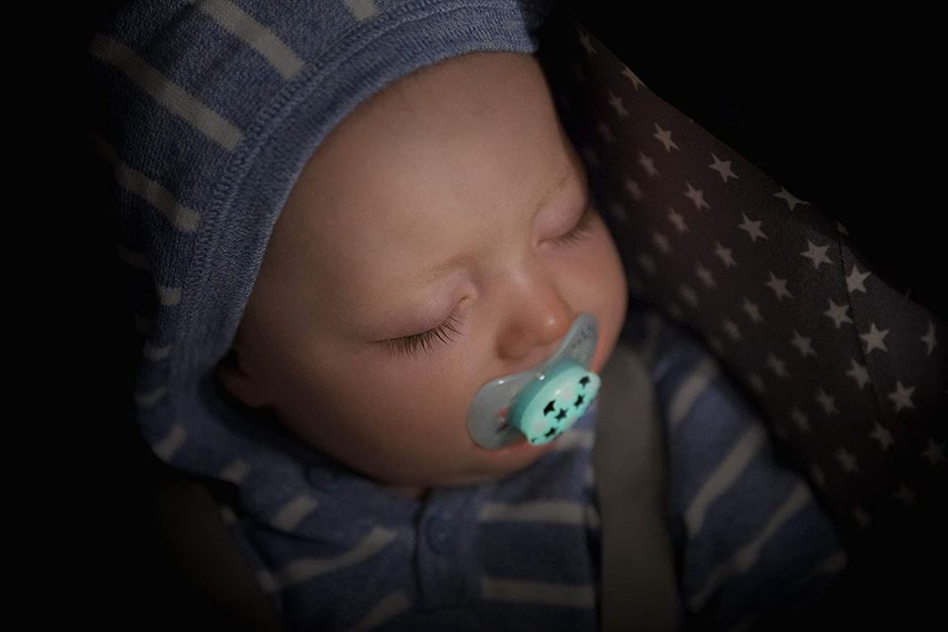 Chupete Night Silicona Oso Planeta 0-6 meses Nip-4