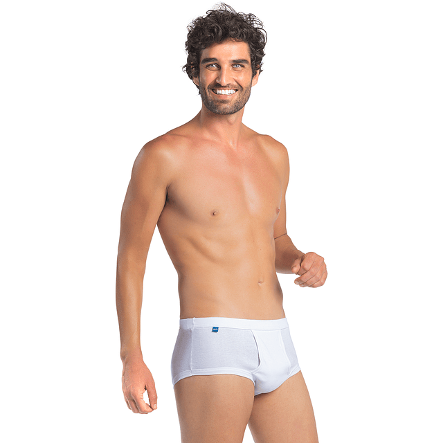  CALZONCILLO DE ALGODÓN  PACK 3 BLANCO-2