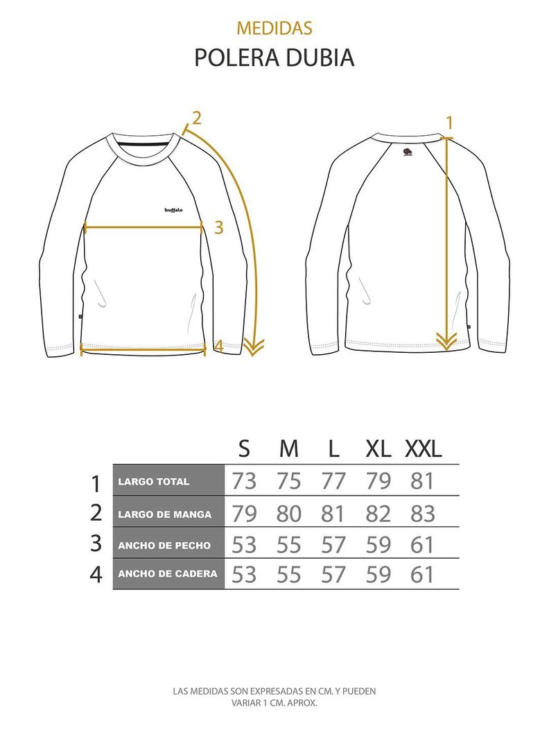 Polera Manga Larga Dubia Blanco Hombre-4