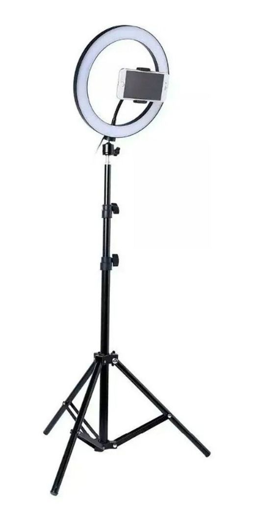 Aro De Luz 30 Cm Fotografia Iluminacion + Tripode 180 Cm-0