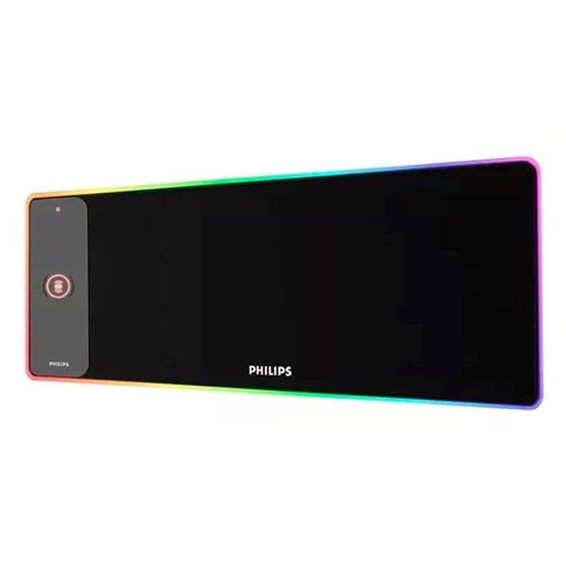 Mousepad Gamer 80x30 Philips L604 - Rgb Y Carga Inalambrica-0